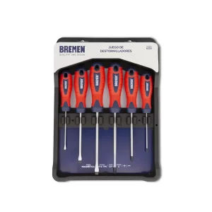 Juego Destornilladores Combinados Bremen 6230 6 Piezas