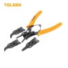 juego de pinzas 4 en 1 seeger 160mm 6” - Tolsen 10100