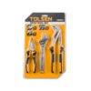 Set herramientas de mano 3 piezas - Tolsen 10403