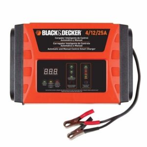 Cargador Bateria Inteligente 25a Black & Decker Auto Moto BC25-AR