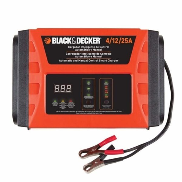 Cargador Bateria Inteligente 25a Black & Decker Auto Moto BC25-AR