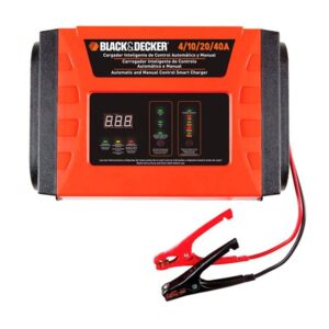 Cargador Bateria Inteligente 40a Black & Decker Auto Moto BC40-AR