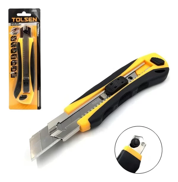 Cutter Industrial 25X140MM - Tolsen 30016