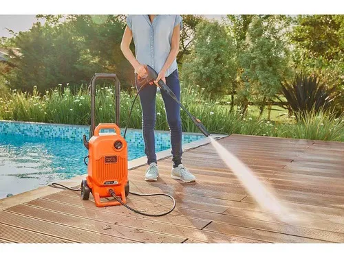 Hidrolavadora BLACK+DECKER BEPW1800T-AR 125 bar